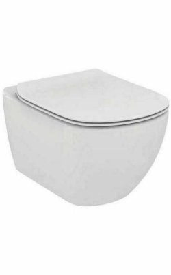  Ideal Standard Tesi – Κρεμαστή Λεκάνη WC με Soft-Close Κάλυμμα 