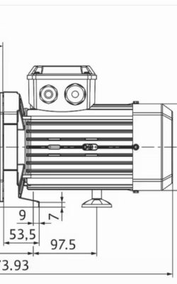  Wilo Medana CH1-L 207-1 – Πολυβάθμια Αντλία Επιφανείας Inox 1hp 