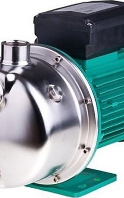 Wilo Jet WJ 204 X – Ηλεκτρική Αντλία Επιφάνειας Φυγοκεντρική με Αυτόματη Αναρρόφηση 1.4HP Μονοφασική 