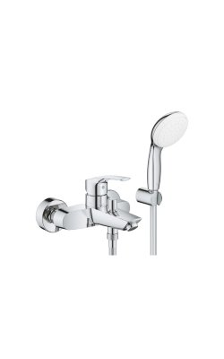 Grohe Eurosmart Μπαταρία Μπάνιου/Ντους με Σετ