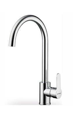  Pyramis Tall Kitchen Faucet Counter Silver – Μπαταρία Κουζίνας Ψηλή Πάγκου Ασημί