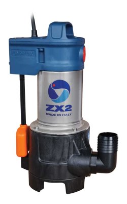 Pedrollo ZXm 2/40 GM – Υποβρύχια Αντλία Ακαθάρτων & Λυμάτων Vortex 0.75HP Μονοφασική με Κάθετο Φλοτέρ 