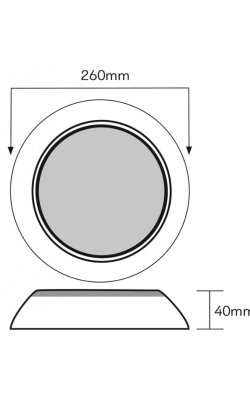  AQUA LINE Φωτιστικό Πισίνας Ρητίνης Νέας Τεχνολογίας Extra Flat – 18W | RGB 