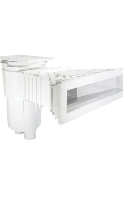 Aqualine Skimmer Υψηλού Προφίλ Τύπου NORM (17,5 lt) 