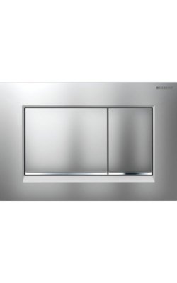 Geberit Sigma30 – Πλακέτα Ενεργοποίησης Χρωμέ ματ (Dual-Flush) 