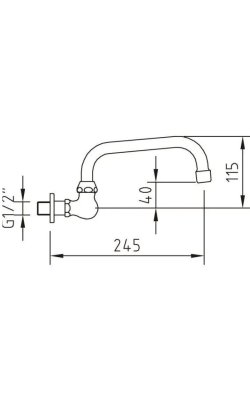Clever With2 Guayama – Μπαταρία Νεροχύτη Τοίχου 