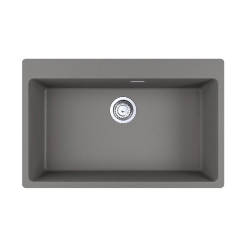  Franke Centro – Ένθετος Γρανιτένιος Νεροχύτης Stone Grey 78x50 εκ.