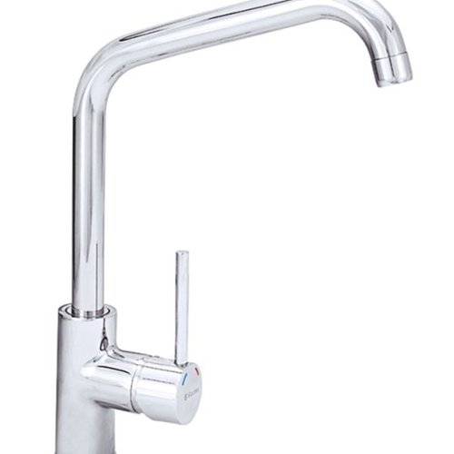  Modea Line Ψηλή Μπαταρία Κουζίνας Πάγκου Ασημί "Π" 