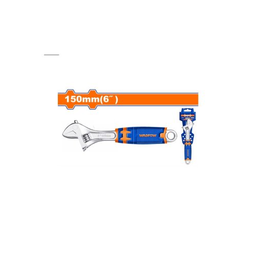 Wadfow Γαλλικό Κλειδί Μήκους 152.4mm με Άνοιγμα Σιαγόνων έως 24mm