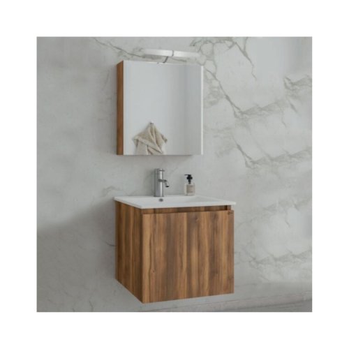 Μελαμίνη Amber Baroque Oak – Διαστάσεις: Μ41 × Β41 × Υ50 cm 