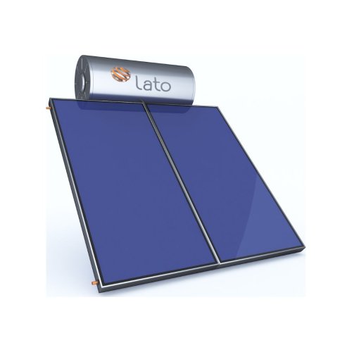 ato Ηλιακός Θερμοσίφωνας 150L Glass Διπλής Ενέργειας με 3 τ.μ. Συλλέκτη 