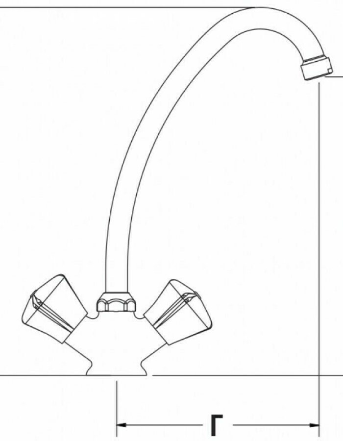 Viospiral Galaxy – Μπαταρία Νεροχύτη Πάγκου (1 Οπή, Ρουξούνι 180 mm) 