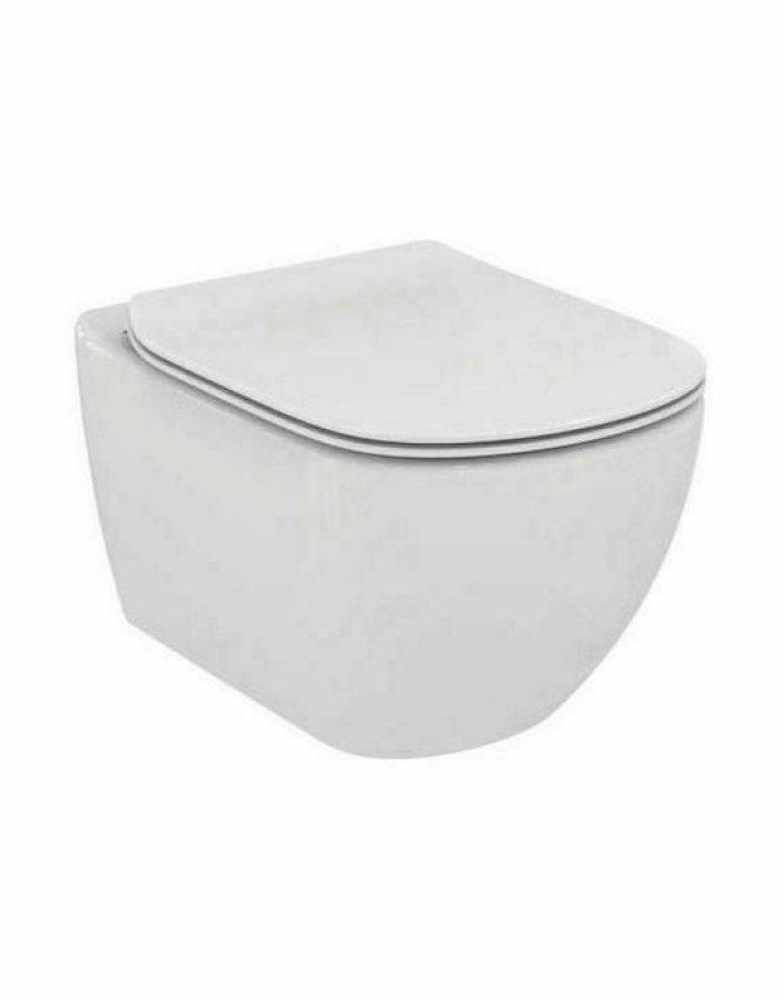  Ideal Standard Tesi – Κρεμαστή Λεκάνη WC με Soft-Close Κάλυμμα 