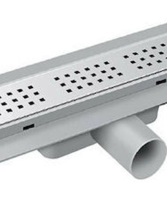 Viospiral 70-09303/S – Ασημί Κανάλι Ντουζιέρας ( ABS & Inox) 33 cm