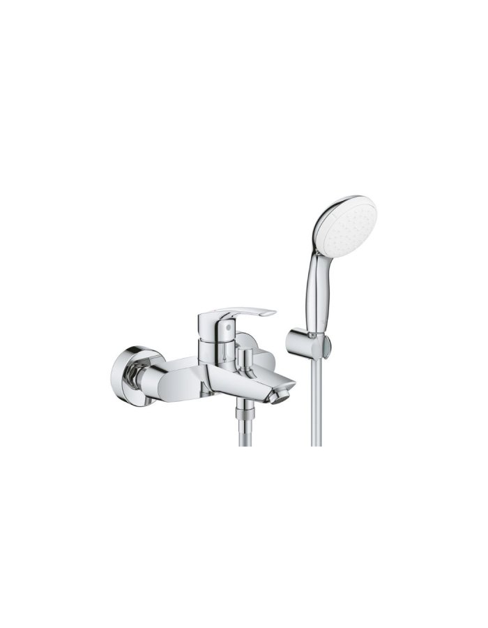 Grohe Eurosmart Μπαταρία Μπάνιου/Ντους με Σετ