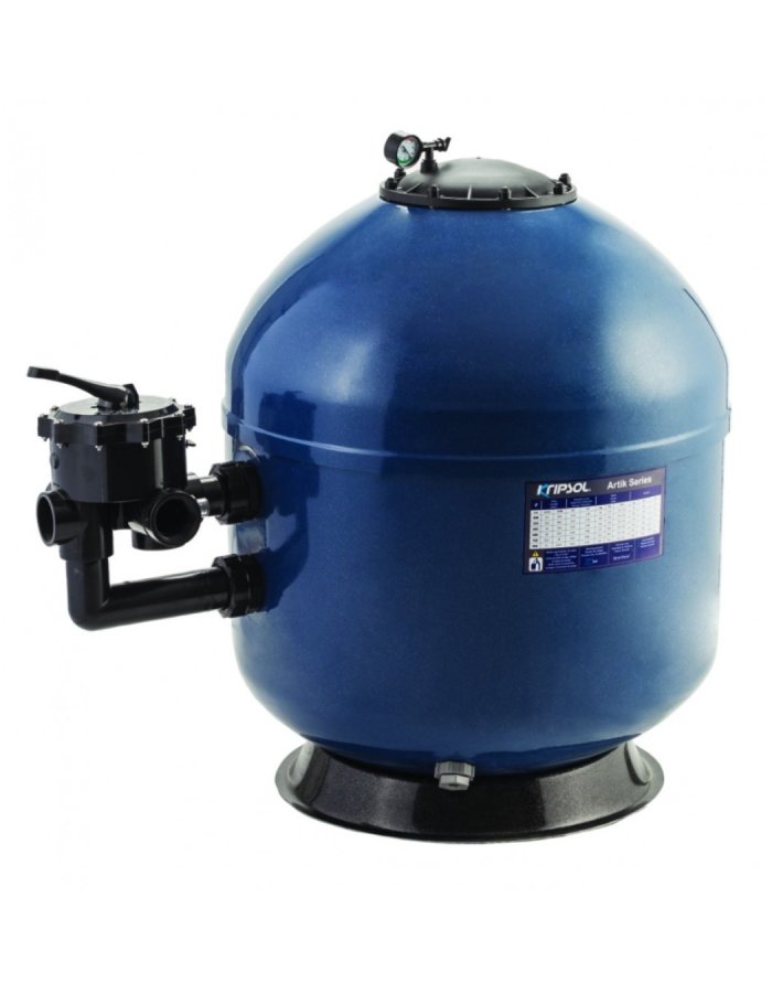  Kripsol ARTIK-AK 400 – Φίλτρο Άμμου Πισίνας Φ400 με Πλευρική Βαλβίδα 6,5m³/h 1½”