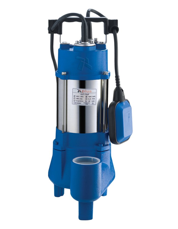 Plus Sub 15-24 M – Υποβρύχια Αντλία Ακαθάρτων & Λυμάτων 2HP Μονοφασική με Φλοτέρ 