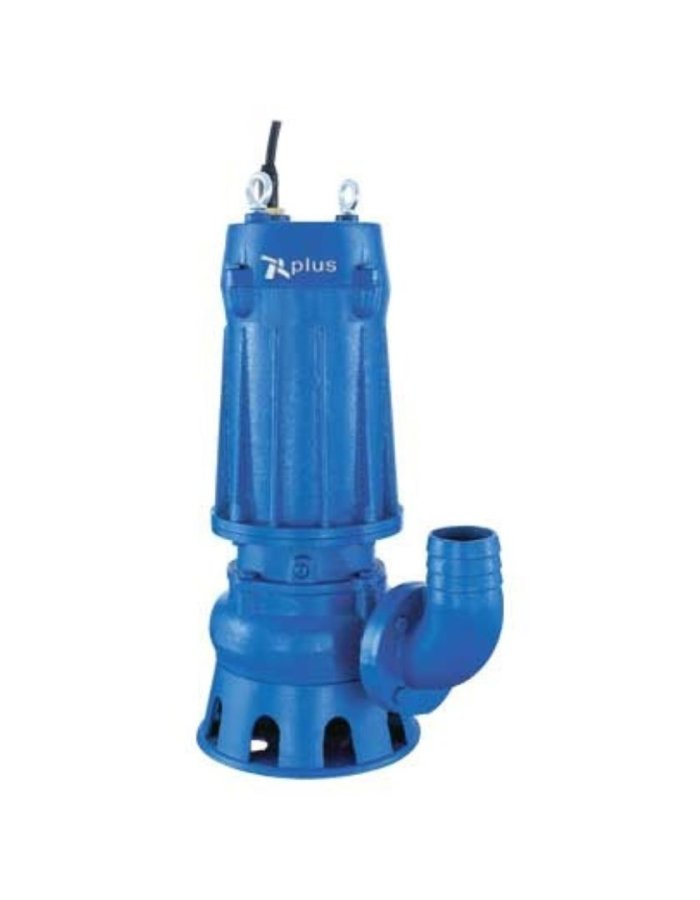 PLUS WQ 80-7.5-100-35, 7.5HP - Υποβρύχια Αντλία Λυμάτων Βαρέως Τύπου, Τριφασική