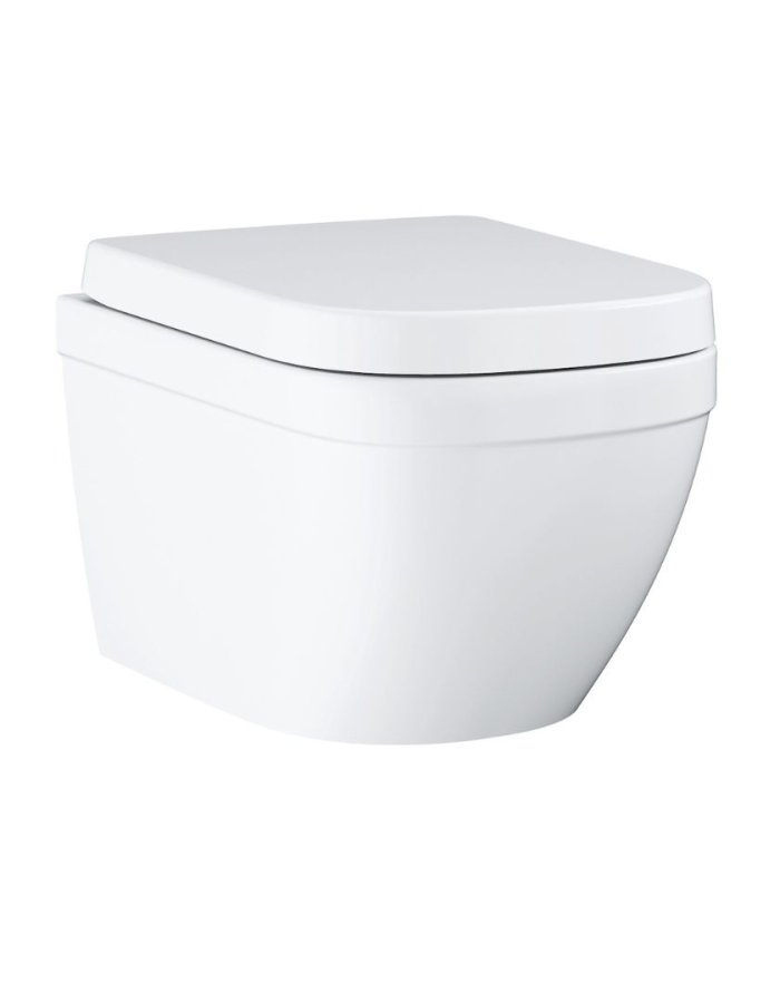 Grohe – Λεκάνη Κρεμαστή Euro Ceramic (Rimless, με κάλυμμα Soft-Close)