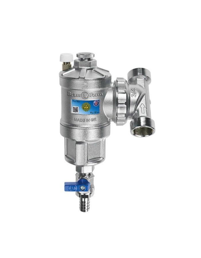  Brass Form 432 – Μαγνητικό Φίλτρο για Λέβητα 1" 