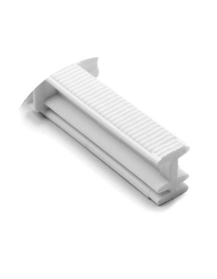 Acquasource Σχάρα Υπερχείλισης Πισίνας Λευκή 24cm – 3 Ενώσεις 