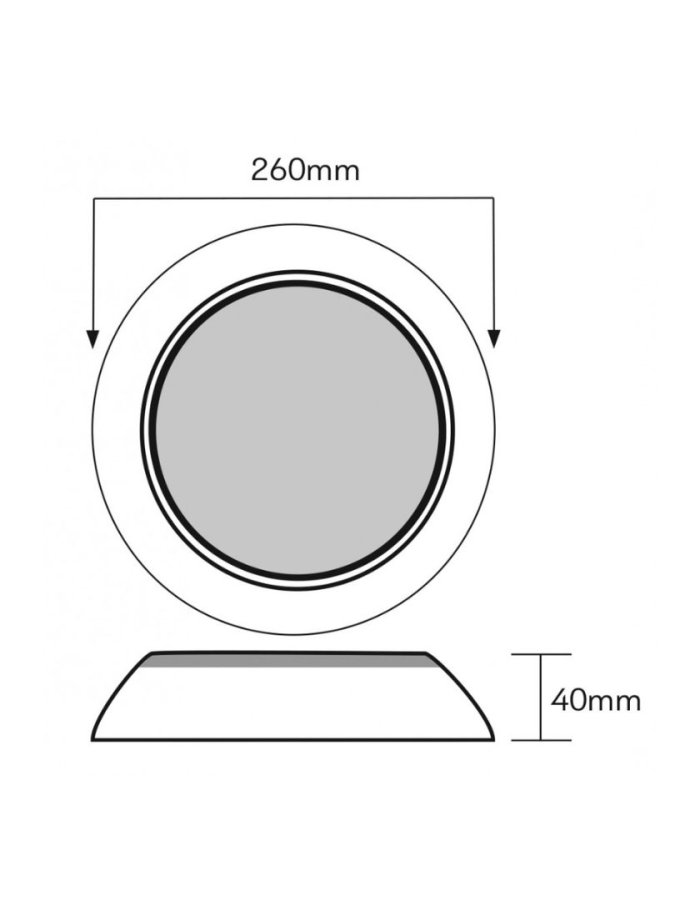 AQUA LINE Φωτιστικό Πισίνας Ρητίνης Νέας Τεχνολογίας Extra Flat – 18W | 6500K