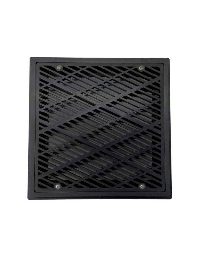 Acqua Source Σχάρα Πυθμένα Πισίνας ΒΤ ABS 12'' x 12'' – Μαύρη 