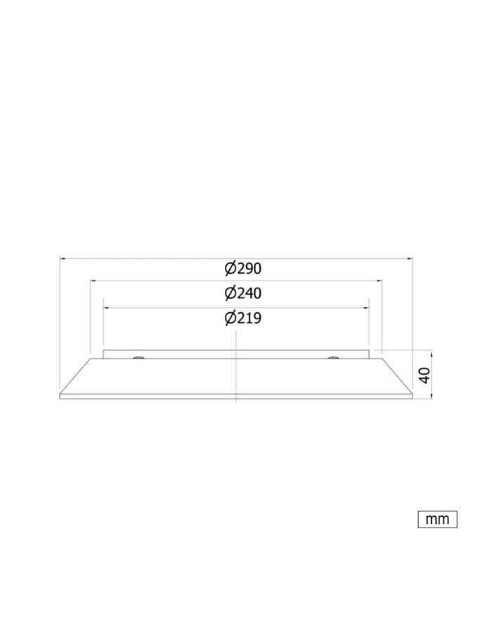 Acqua Source Φωτιστικό Πισίνας LED FLAT Ø29cm – 18W Ψυχρό Λευκό 9000K (252 LEDs)